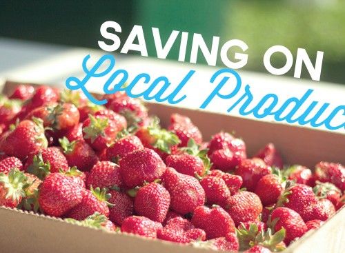 Saving on Local Produce