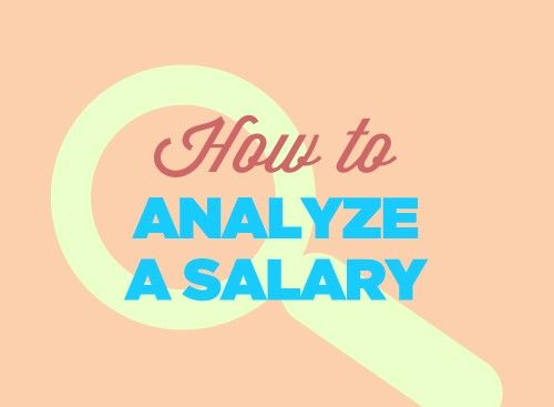 How to Analyze a Salary